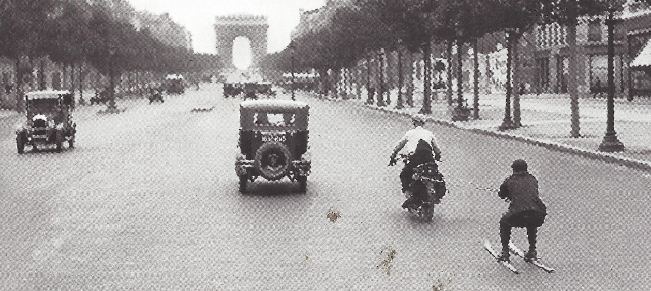1931 Paris France; L Exposition de Paris close up